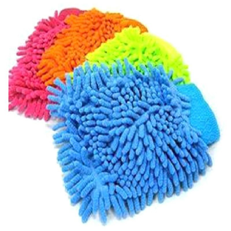 GS8 Microfiber Cleaning Glove / Sarung Tangan Pembersih Debu VODOOL 14637 Multi-Color