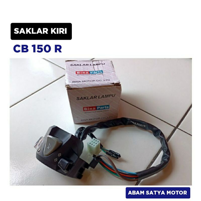 Saklar lampu Kiri Cb 150 R / Tombol Depan Set Lampu Assy / Cb150R Cb 150 R / Bina parts