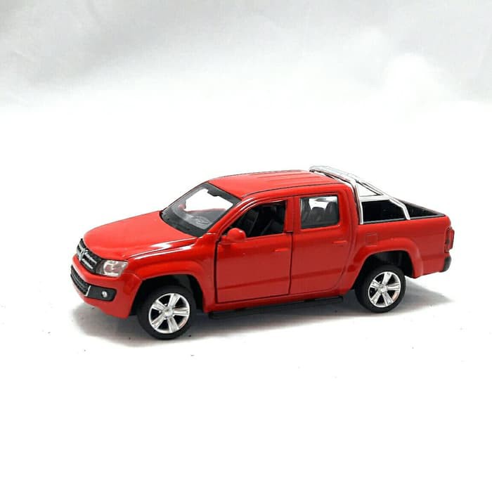 Diecast Apolo Mobil MSZ Volkswagen Amarok Merah