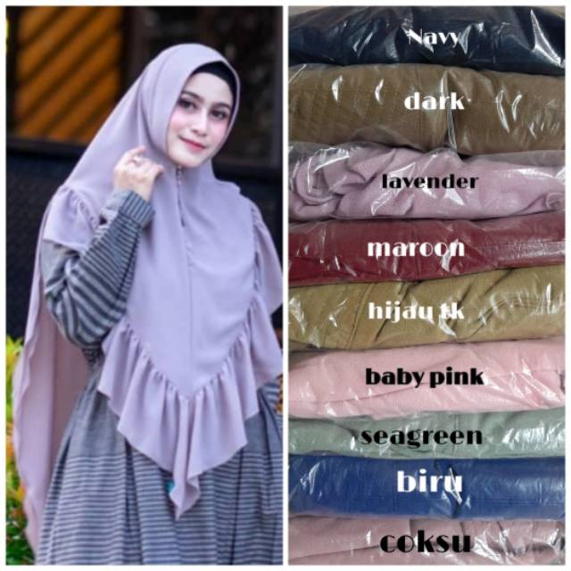 Khimar syari by Melz hijab