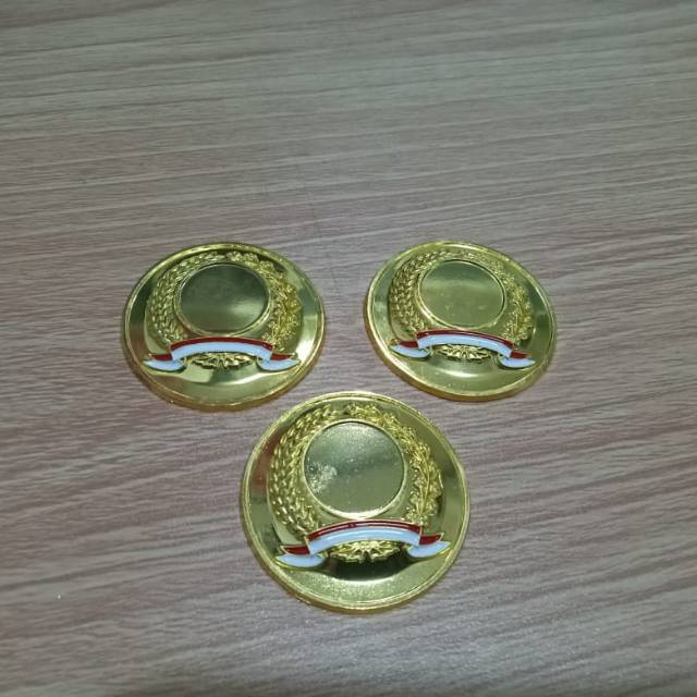 Pin Padi Kapas Tumpuk Pin Bintang 8 Tumpuk Pin Kembang Tumpuk Pin Polos kuningan PREMIUM