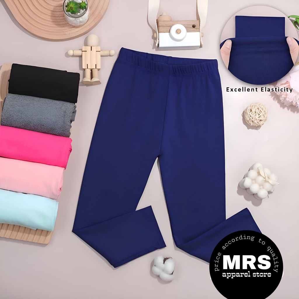 Legging Polos Anak Umur 0-11 Tahun Bahan Spandek Rayon Premium