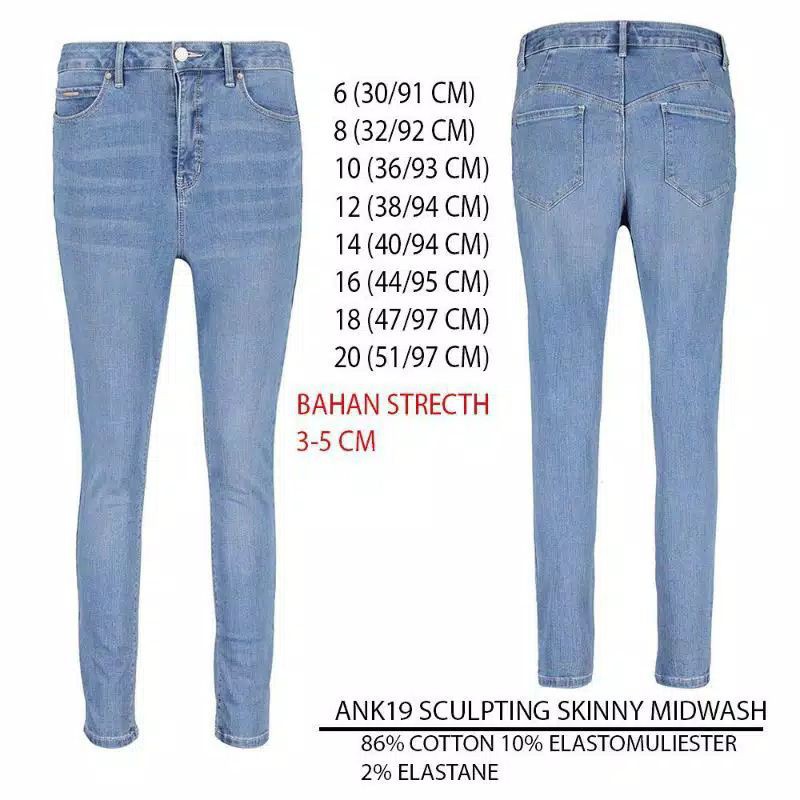 ANKO JEANS SKINNY