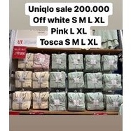 Uniqlo piyama 1 set lengan pendek dan celana pendek wanita