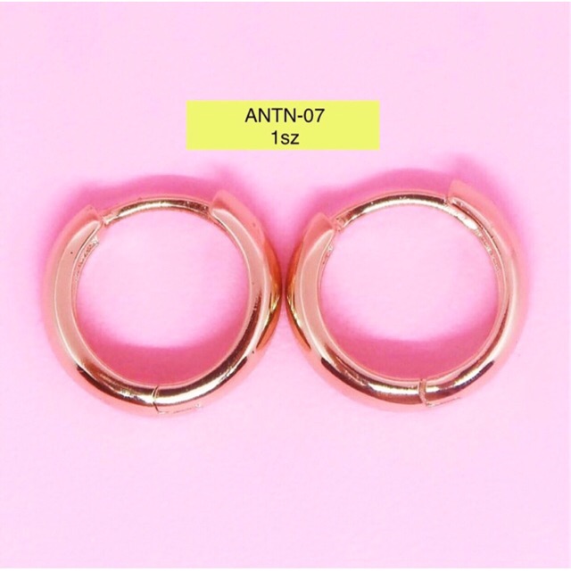 Anting Simple Lapis Emas Kait
