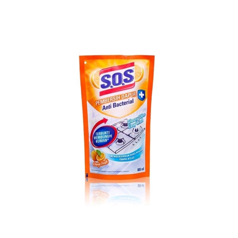 SOS PEMBERSIH DAPUR REFIIL 800ML
