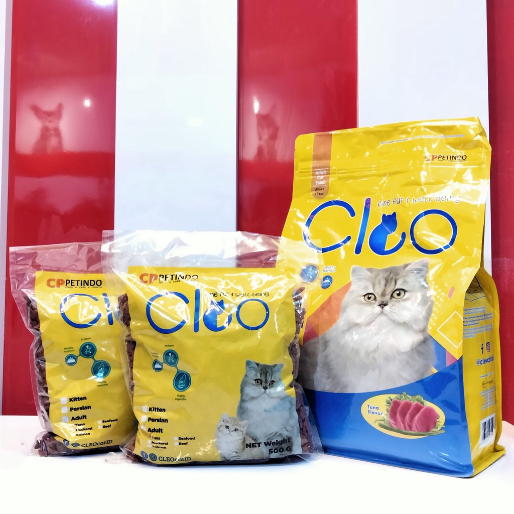 CLEO Adult TUNA REPACK makanan kucing