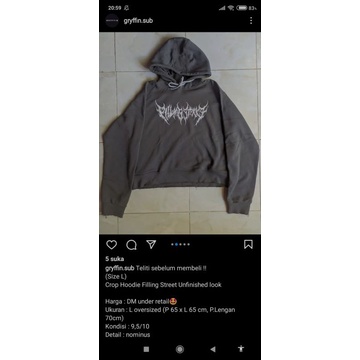 crop hoodie filling street abu