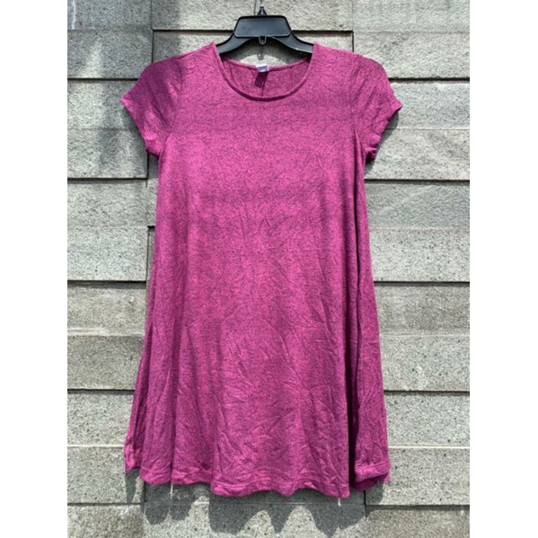 Gap white speckled soft swing dres