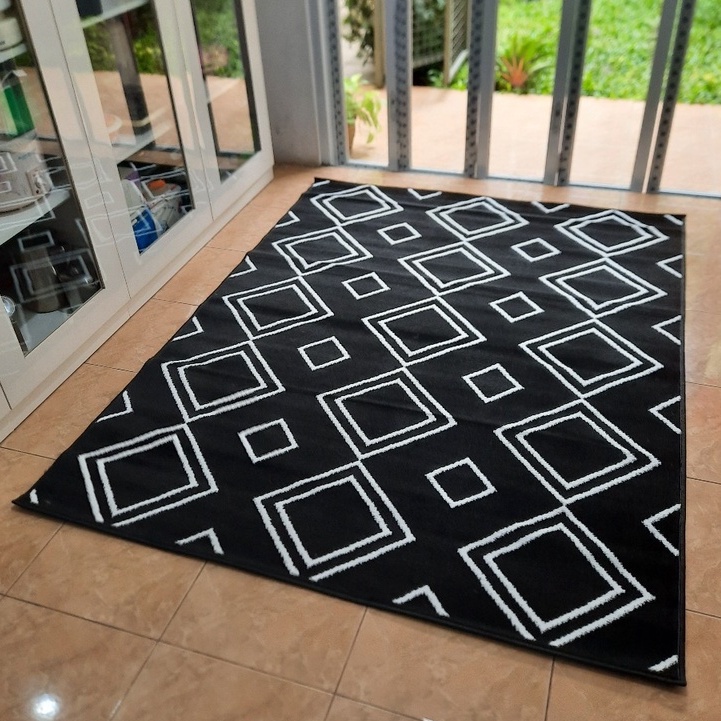 KARPET MAROC 160x210 WB04 FULL BLACK-1