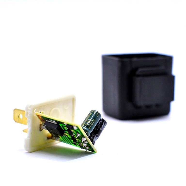 Flasher Standar Original Motor Flaser Pengatur Kedip Lampu Motor Sen Sein Sign Led Relay Osk Hazard-8