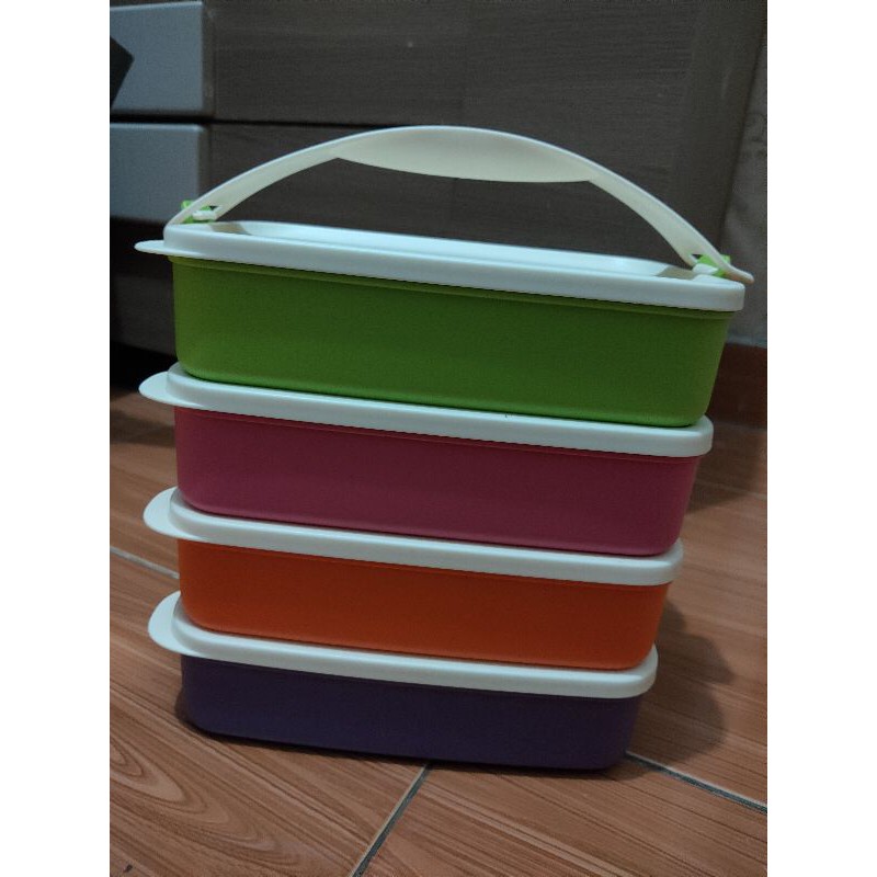 (PRELOVED) Rantang CTG 4 susun warna lama ORI by Tuppy