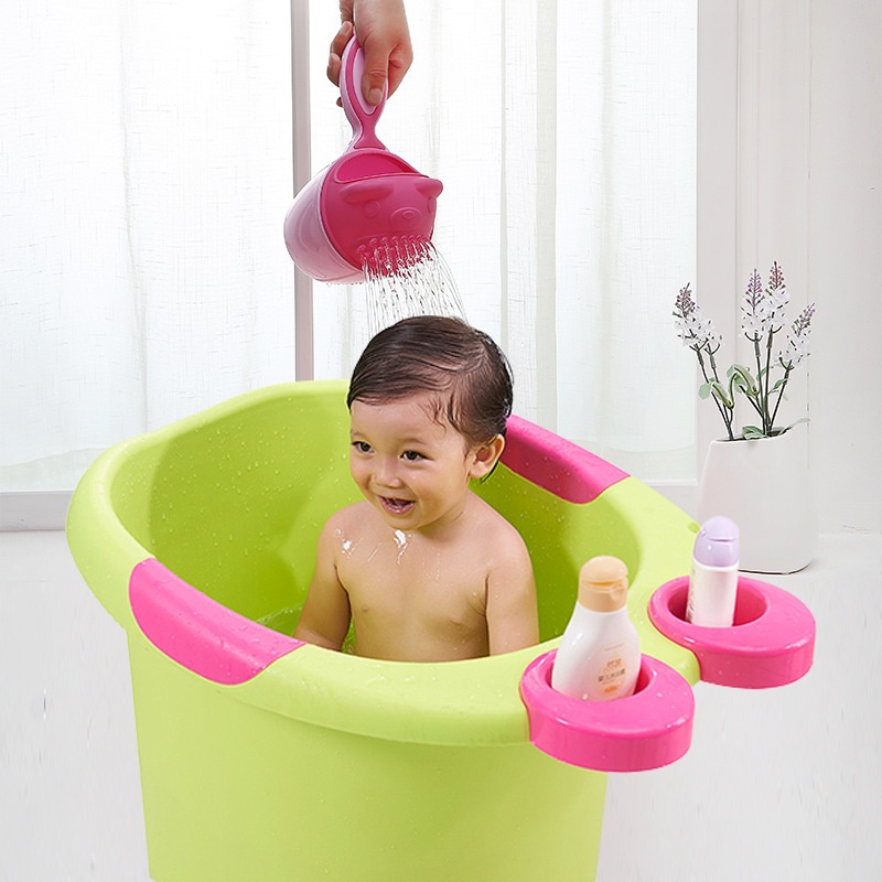 Baby Shampoo Cups Hair-Cup Shower-Spoons Bath-Caps Washing Toddle Bath Cup/Cangkir sampo bayi/Cangkir sampo anak-anak L148