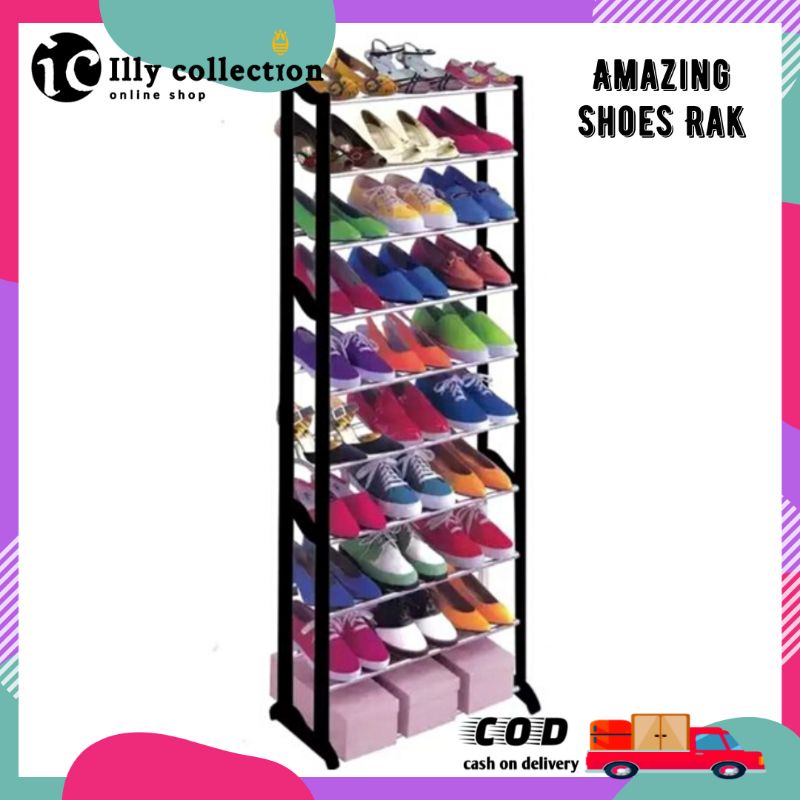 Rak Sepatu Serbaguna 10 Susun Amazing shoes Rack