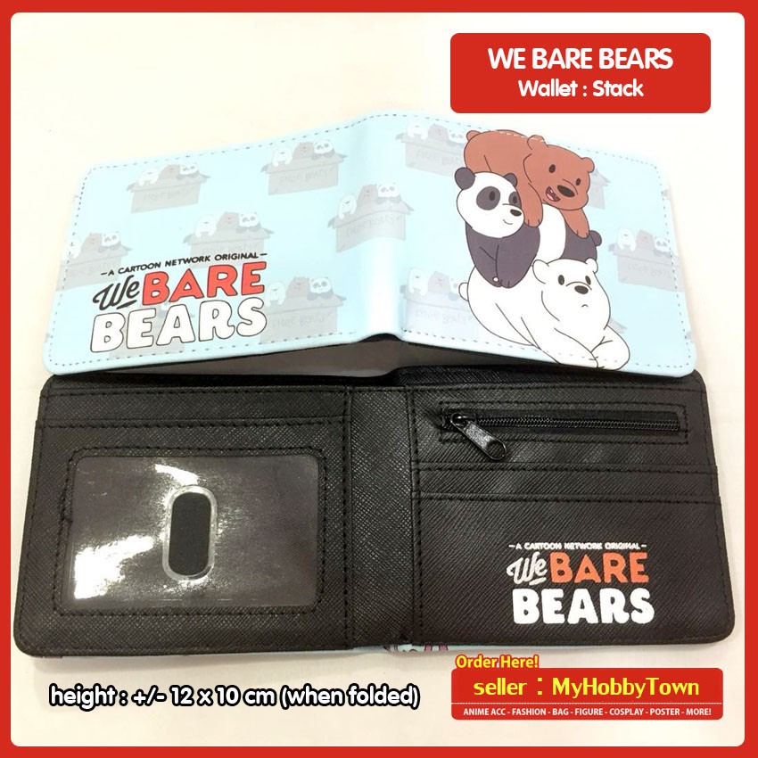 Dompet Kartun We Bare Bears : Stack