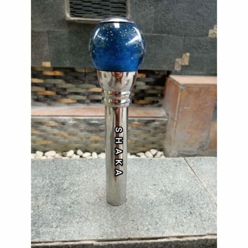 Tuas gigi persneling mobil truk stainless 23cm tongkat gigi persneling mobil variasi mobil truk stai