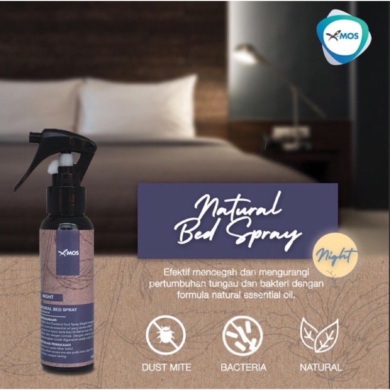 X-MOS Natural Bed Spray XMOS Day / Night 100ml 250ml