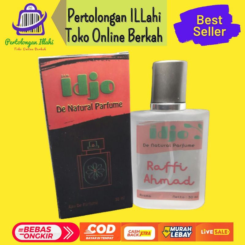 parfum badan wangi aroma raffi ahmad botol spray semprot 30ml eau de parfume man cowok pria maskulin wangi tahan lama