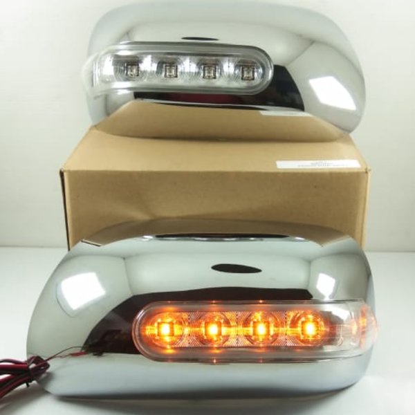 Spion Avanza Cover Tutup Spion Chrome Toyota Avanza Lama Vvti 2007 2008 2009 2010 2011 1Set New
