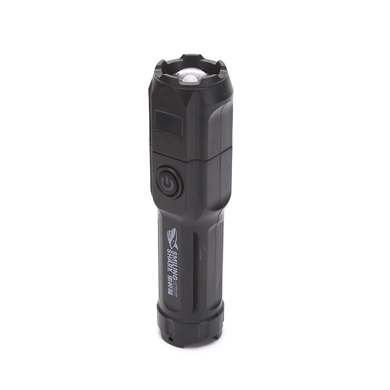 {LUCKID}Super Bright ABS Strong Light Focusing Led Flashlight Portable Multi-function