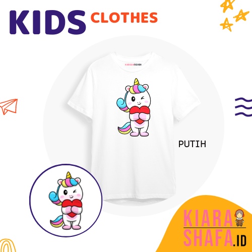 Kiarashafa - Baju Anak / Kaos Anak Unicorn#2