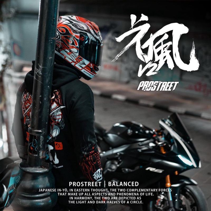 Sweater Prostreet Hoodie Prostreet Jaket Prostreet Premium Ronin Rider Samurai