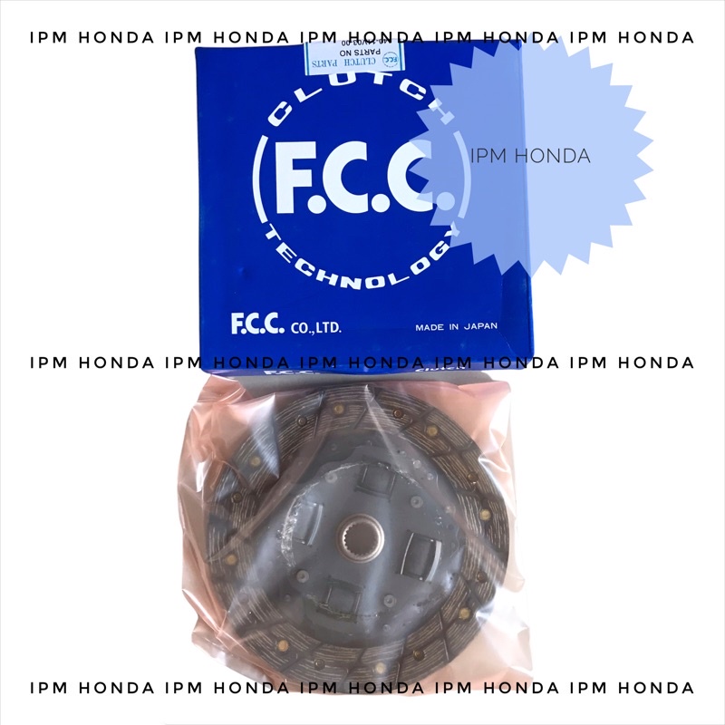 PH4 FCC Plat Kopling Clutch Disc Honda Accord Prestige 1986 1987 1988 1989