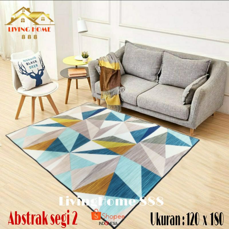 karpet abstrak, karpet permadani abstrak, karpet lantai