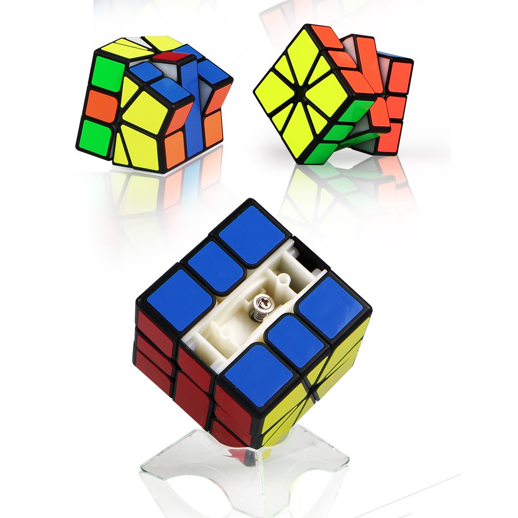 Rubik Square-1 SQ-1 Qiyi Blackbase - Rubik SQ 1 Black base Qiyi