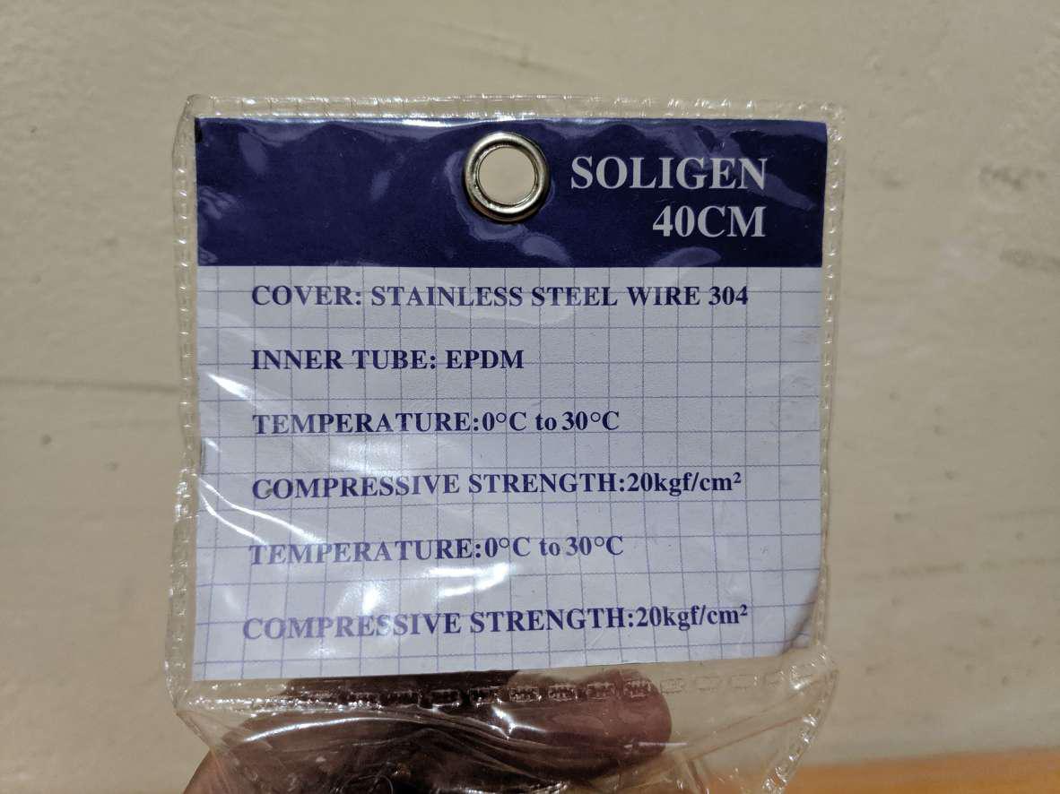 Soligen Selang Fleksibel 40 Cm Stainless 304 Flexibel Hose