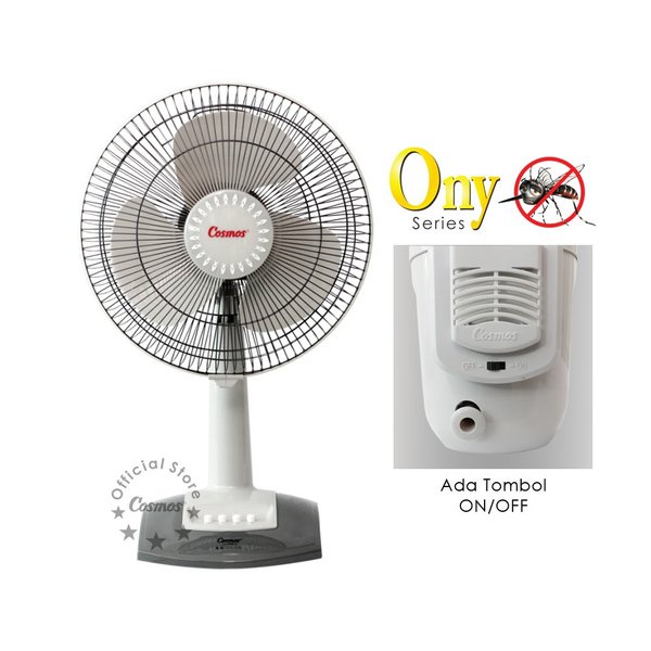 Kipas Cosmos Kipas Angin Desk Fan 12-DARN ONY (Pengusir Nyamuk)