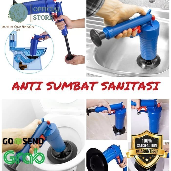 GOOD air drain blaster pump plunger toilet