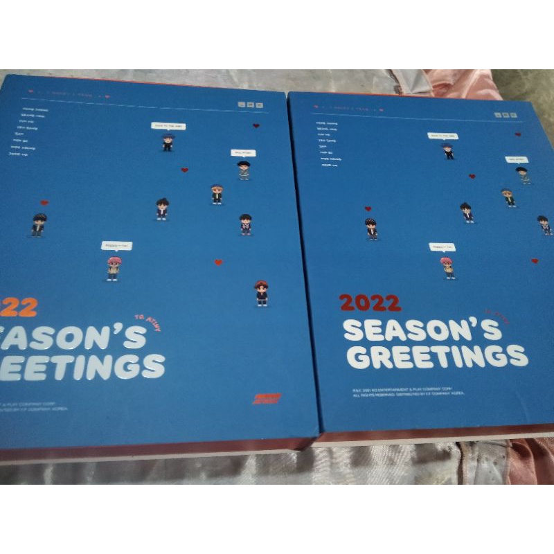 SHARING ATEEZ SEASON'S GREETING 2022