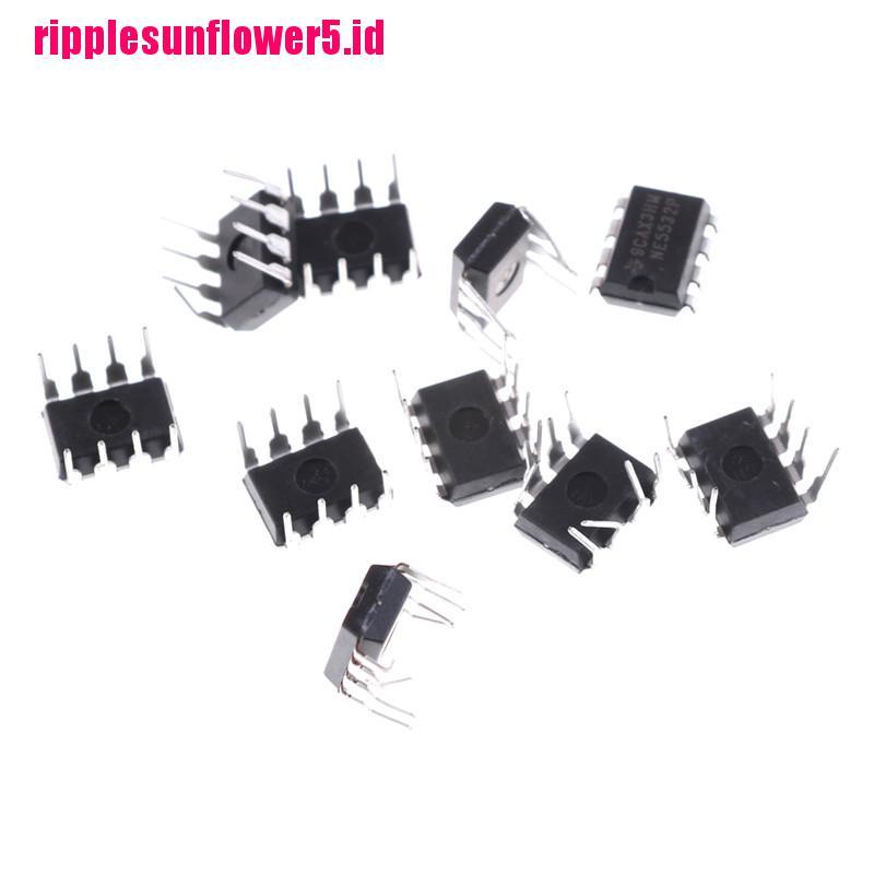 10pcs IC NE5532P NE5532 DIP-8 Dual Low Noise
