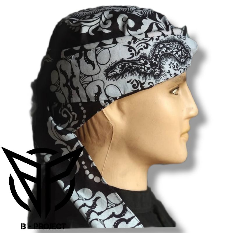 iket Sunda parekos - barangbang semplak - iket - bendo - udeng - totopong - blangkon - khas sunda - 