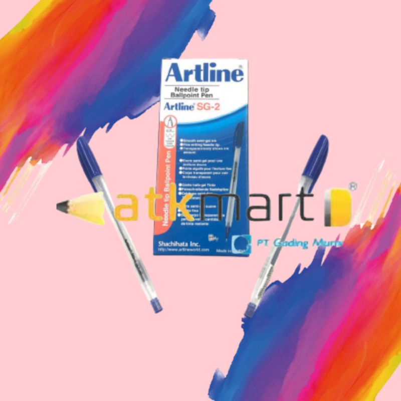 

ARTLINE BALLPOINT 0.7 MM EGB-SG2 BLUE PACK ISI 12