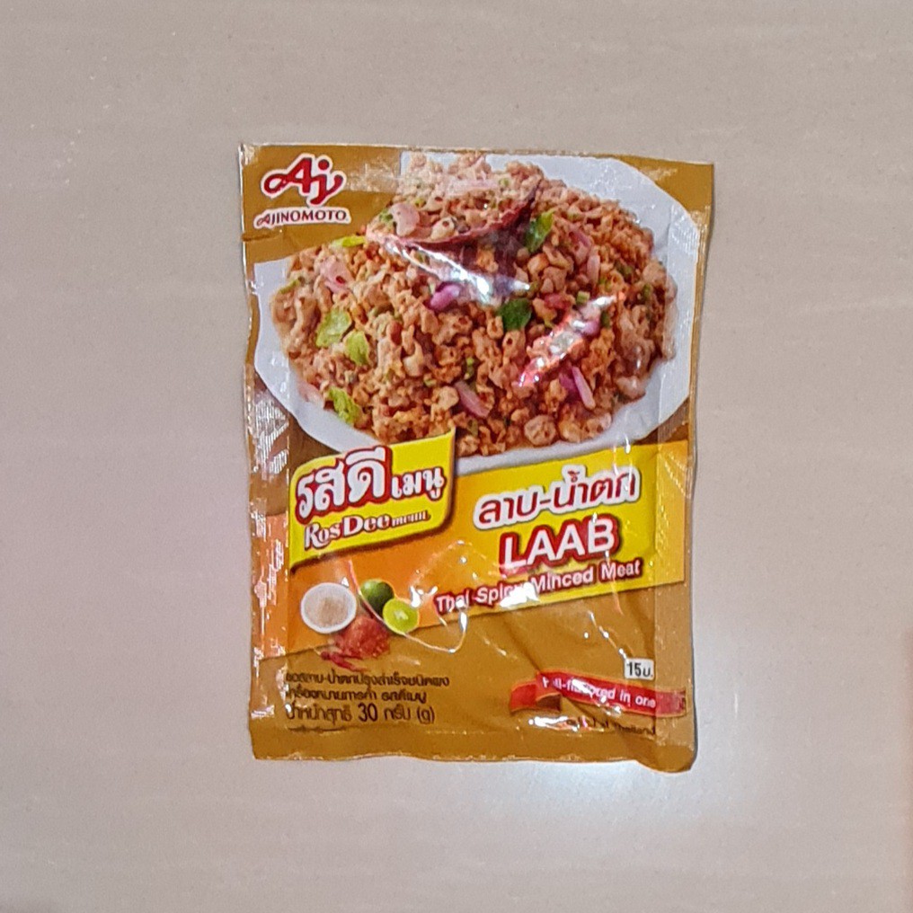 Bumbu Ajinomoto Rosdee Laab Thai Spicy Minced Meat 30 Gram