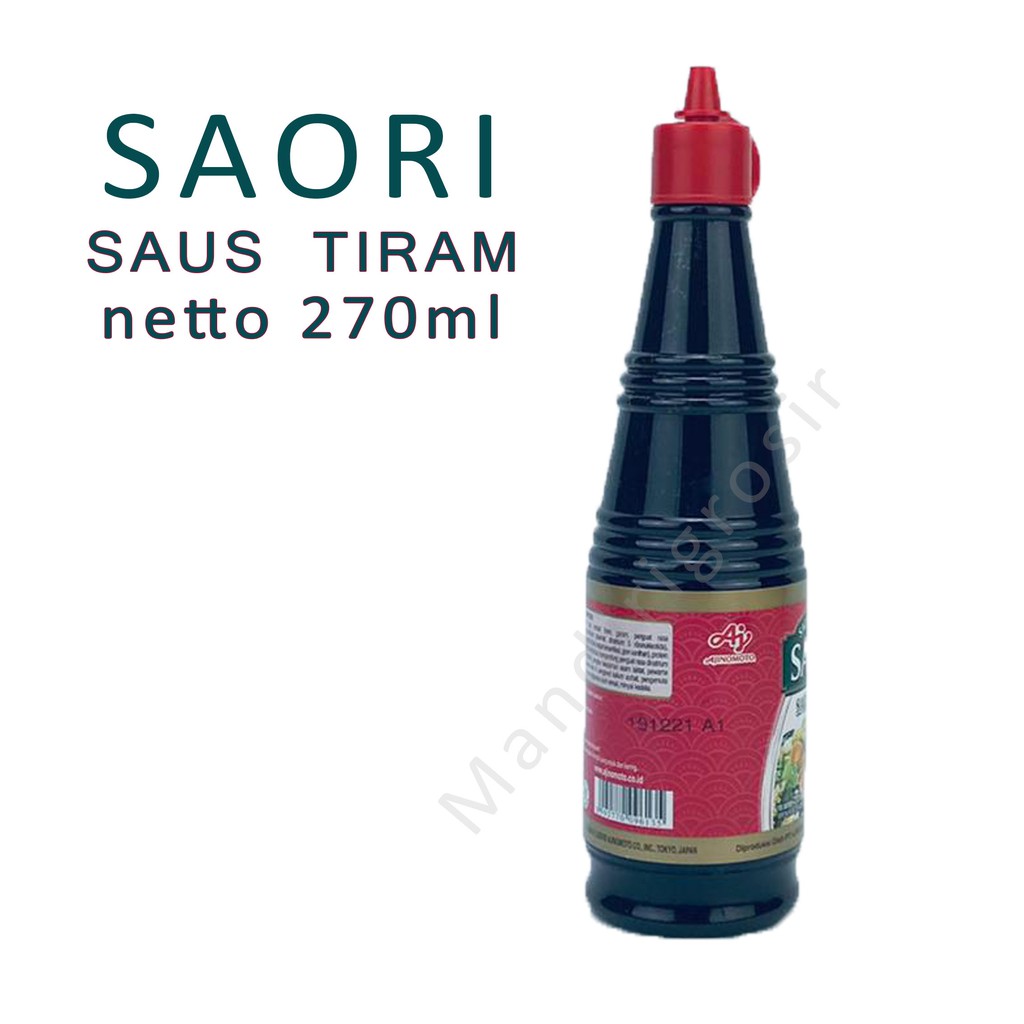 * SAOS* TIRAM * SAORI * 270ml * BUMBU PENYEDAP