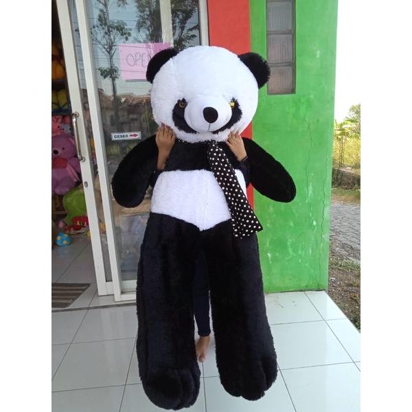 Boneka Panda Syal Super Jumbo Giant Hadiah Kado Gift Lucu Lembut Halus