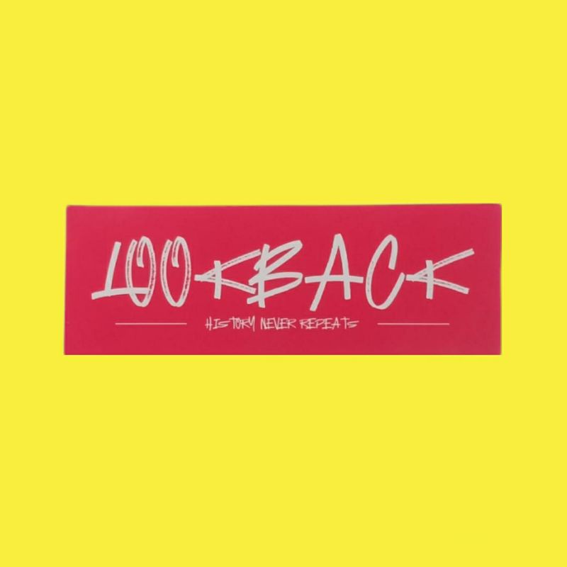 STIKER ORIGINAL LOOK BACK MR 04