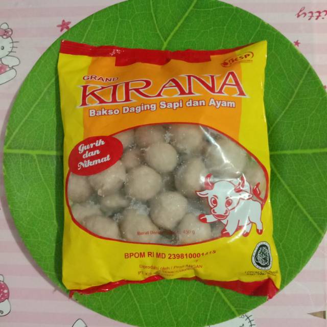 

Bakso daging sapi dan ayam 450 gram isi 50