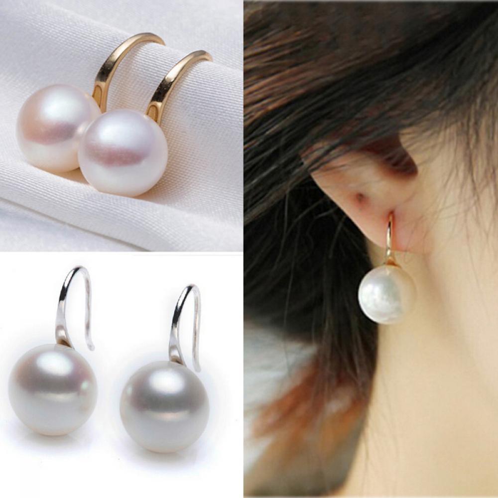 Anting Nanas Elegan Wanita Lady Pearl