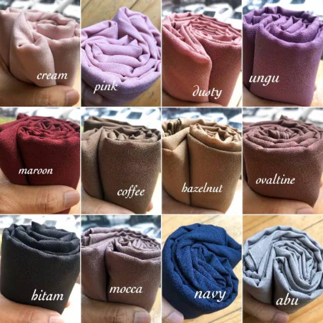 PASHMINA CERUTY BABYDOLL 175 CM