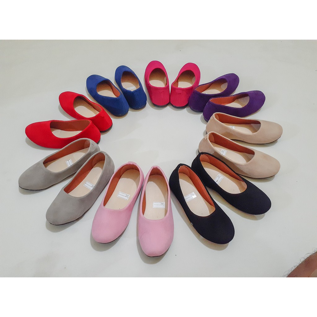 Flatshoes SlipOn Anak Perempuan Polos