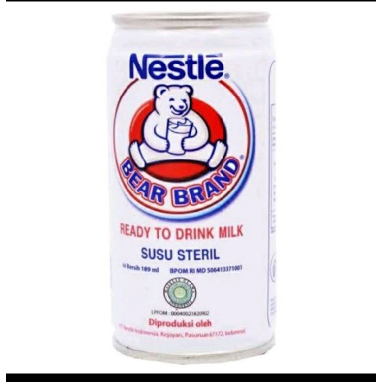 

BEAR BRAND SUSU STERIL 189ml
