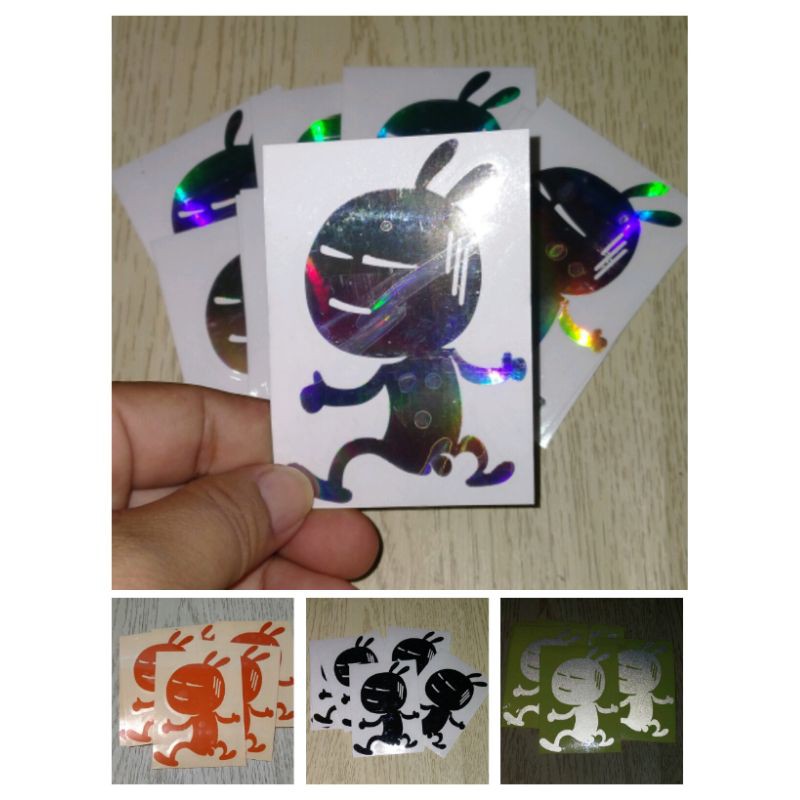 STICKER ANIMASI KARAKTER CHAT LUCU CUTTING