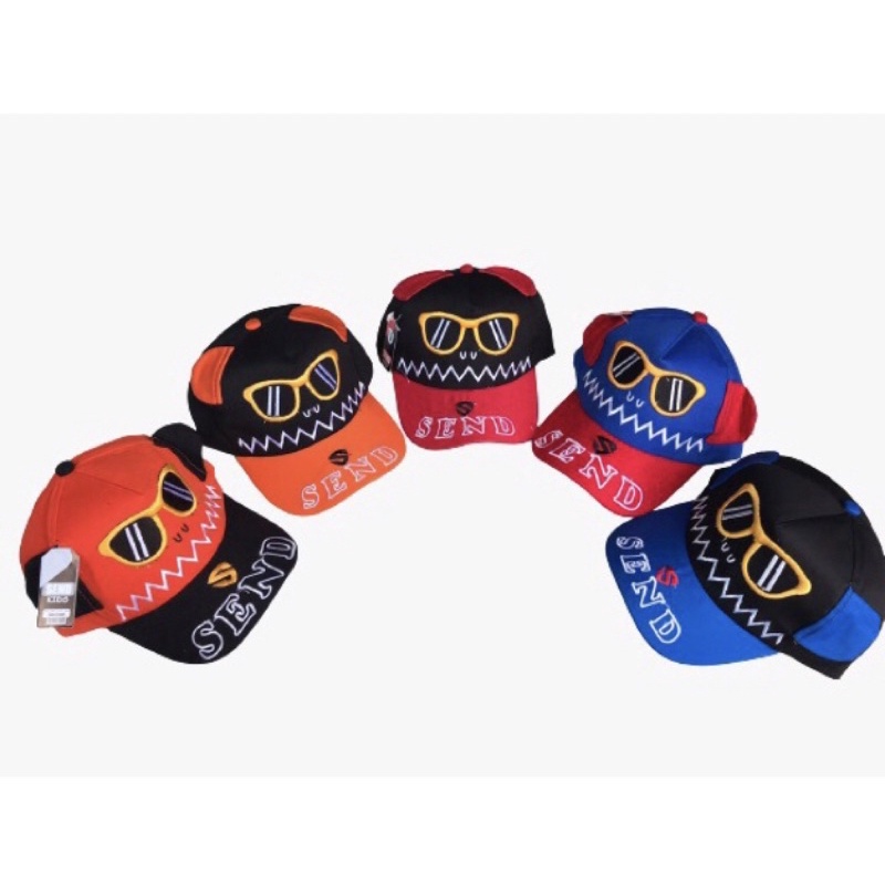 Cod topi baseball anak terbaru premium boordir kuping kacamata send topi anak laki” trend