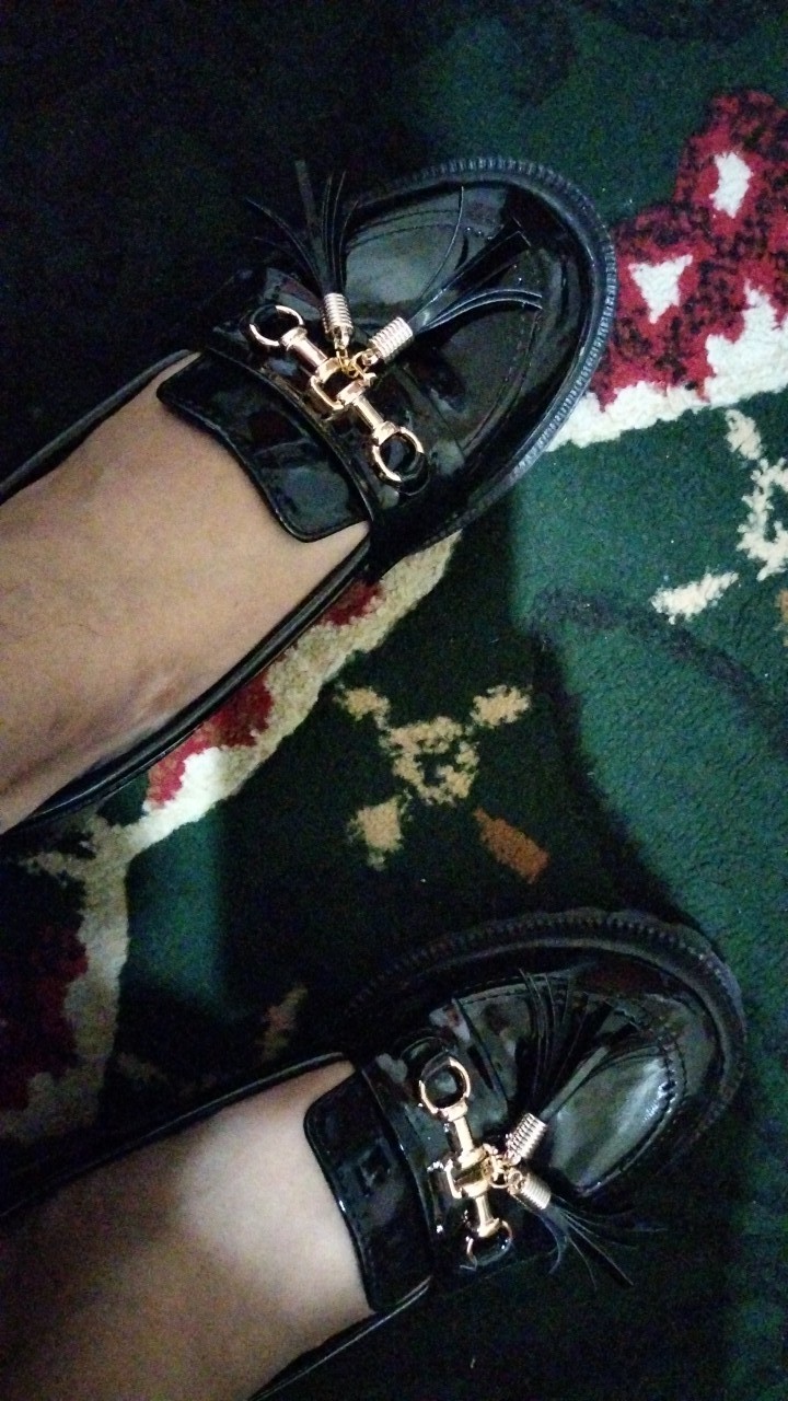 Sepatu Oxford Wanita - Sepatu Docmart Lonceng Tassel Hot Item - Bisa Bayar Di Tempat(cod)