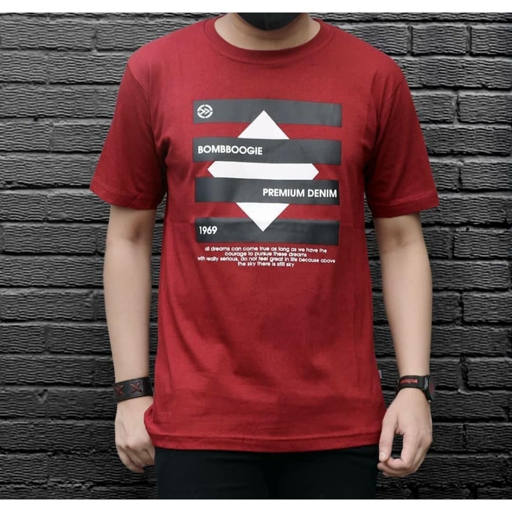 kaos boombogie original/kaos distro