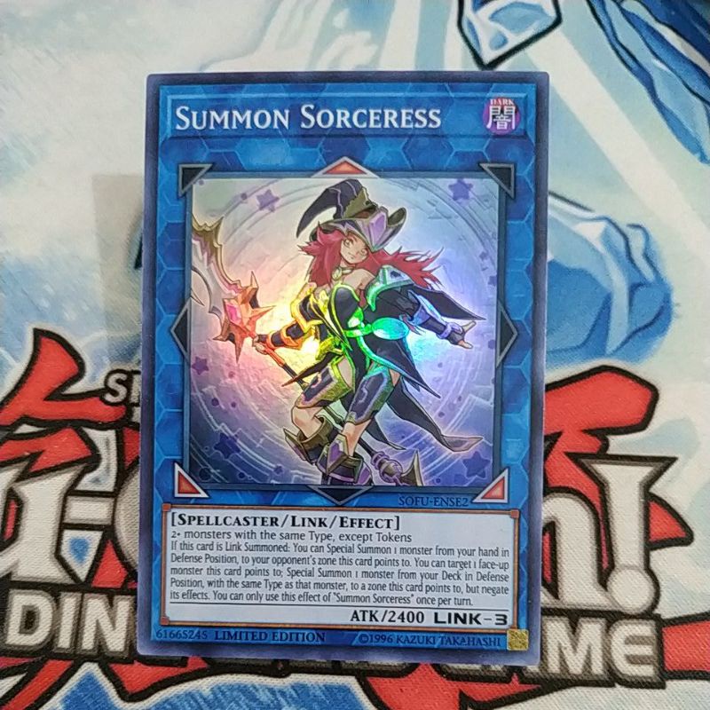 Yu-Gi-Oh! Carta Evoca Incantatrice - SOFU-ENSE2 - Rara Super - Edizione Limitata - 2